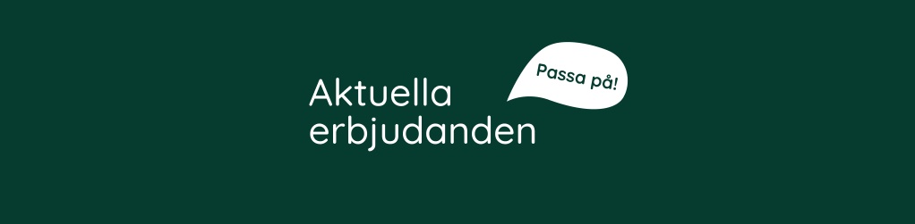 Aktuella erbjudanden